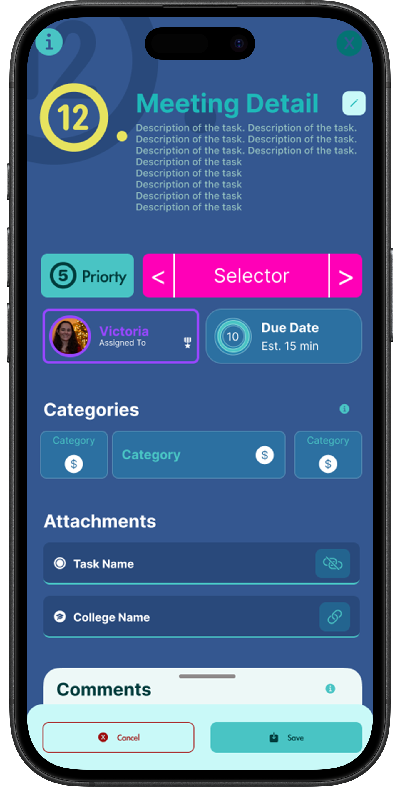 Screenshot of College Life Prep